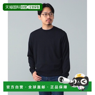 1h可退 日本直邮FILIPPO DE LAURENTIIS 男士 棉90%羊绒10% 线条