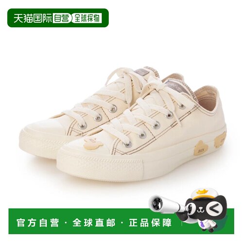 日本直邮CONVERSE allstar BS拖鞋 OX 动物饼干 米白色匡威