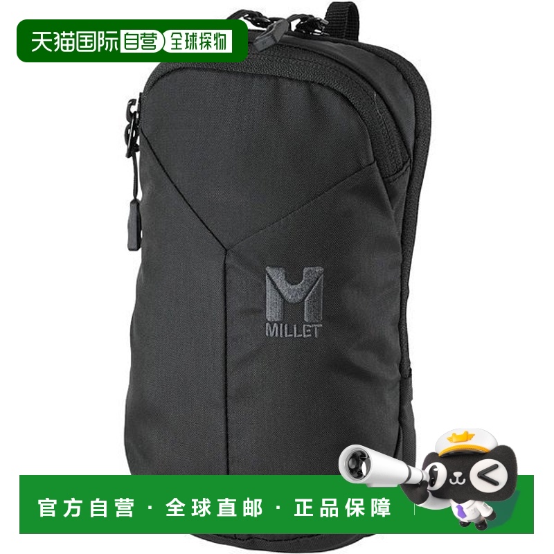 日潮跑腿MILLET觅乐 户外收纳包挎包 BLACK-NOIR FREE MIS0592