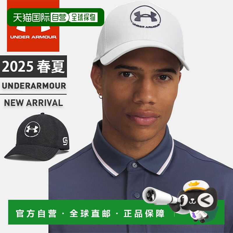 日本直邮Under Armour 男士高尔夫球帽 UA Jordan Spieth Drive S