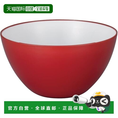 【日本直邮】CB Japan 耐热碗 PP材质 18cm 番茄色 微波可用 atom