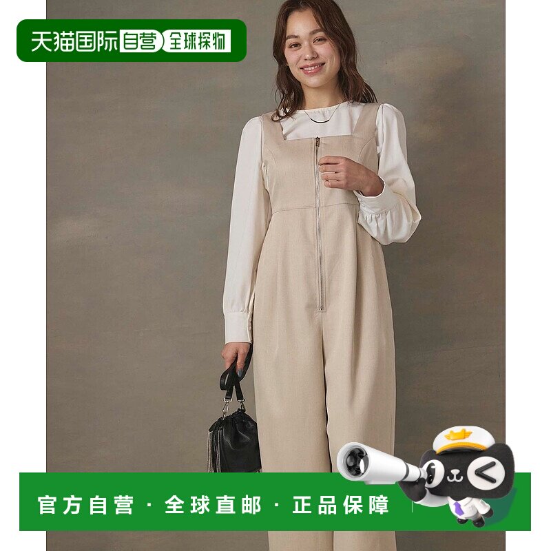 1h可退 日本直邮Edit Sheen 女士前拉链背带裤 SH25S0002连体裤