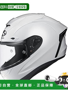 【日本直邮】OGK KABUTO 摩托车头盔 F17 白色 XL(61-62cm)