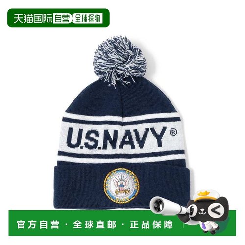 日本直邮B印MARKET男装 军旅风 Pompon针织帽 宽松保暖 704101111