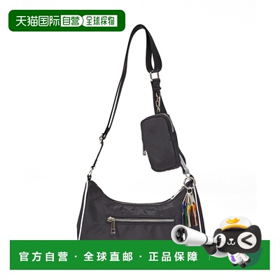 1h可退 日本直邮Cheek 男女同款方形金属边饰斜挎包 04499854816