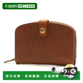 CLEDRAN RAY 钱包带零钱包真皮条纹品牌女式 日本直邮 3210