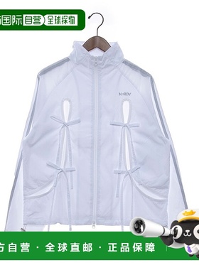 日本直邮NERDY 女士丝带领带防风衣 [NE8621EW000654] 黑色