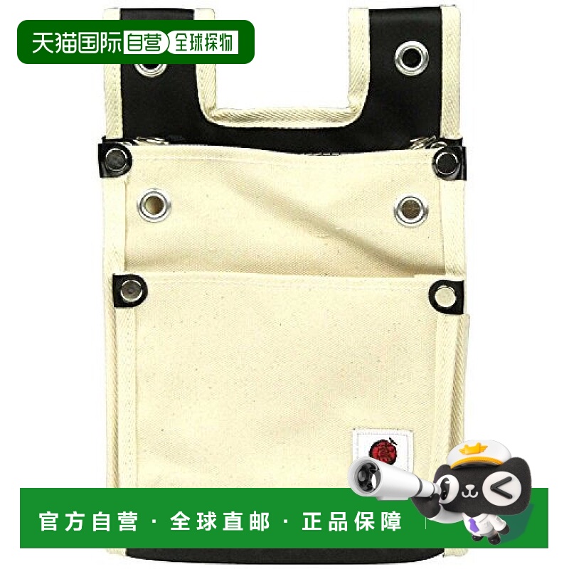【日本直邮】Sk11藤原产业 工具腰包 帆布 2层穿腰带白色TSH-2DBS