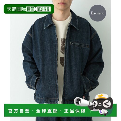 日本直邮RED KAP 男装 联名款牛仔拉链夹克 LA263【付后1h可退】