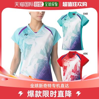 日本直邮YONEX 女式比赛衬衫短袖吸汗防紫外线 YONEX 20787