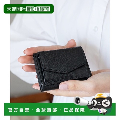 日本直邮VitaFelice 皮革三折迷你钱包 [V04517DW02445]卡包