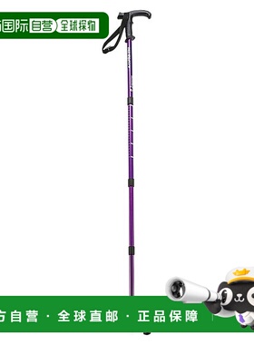 日本直邮Captain Stag FEELBOSCO 徒步手杖 T 型握把 4 级滑动 PL