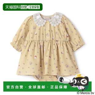 日本直邮petit 米菲印花 main 半高领全棉连体衣 965 儿童 1h可退