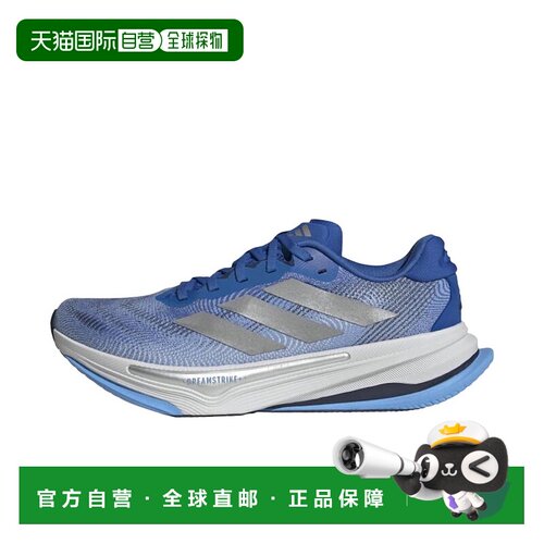 日本直邮adidas Supernova Prima 2 厚底系带圆头 合成革纺织品支