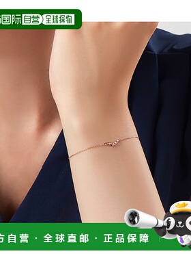 日潮跑腿Vendome K10PG 女士钻石手链 PinkGold ONESIZE AJAB4120