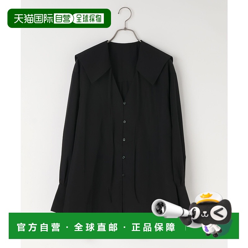 1h可退 日本直邮LOWRYS FARM 女装 宽松长款翻领衬衫 595333通勤