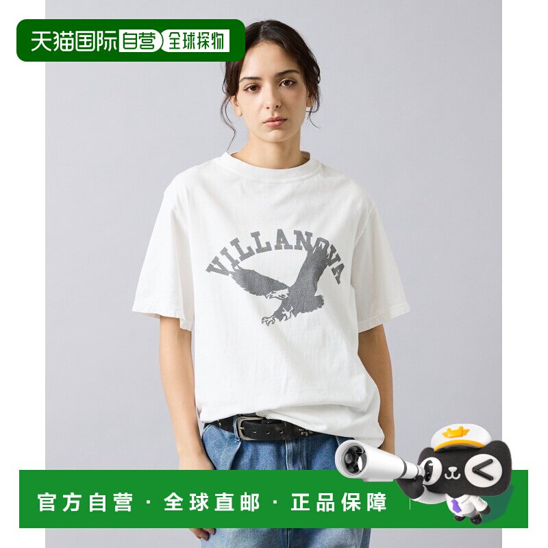 日本直邮REMI RELIEF 男装 女装 全棉HARD SP加工天竺棉圆领T恤 V