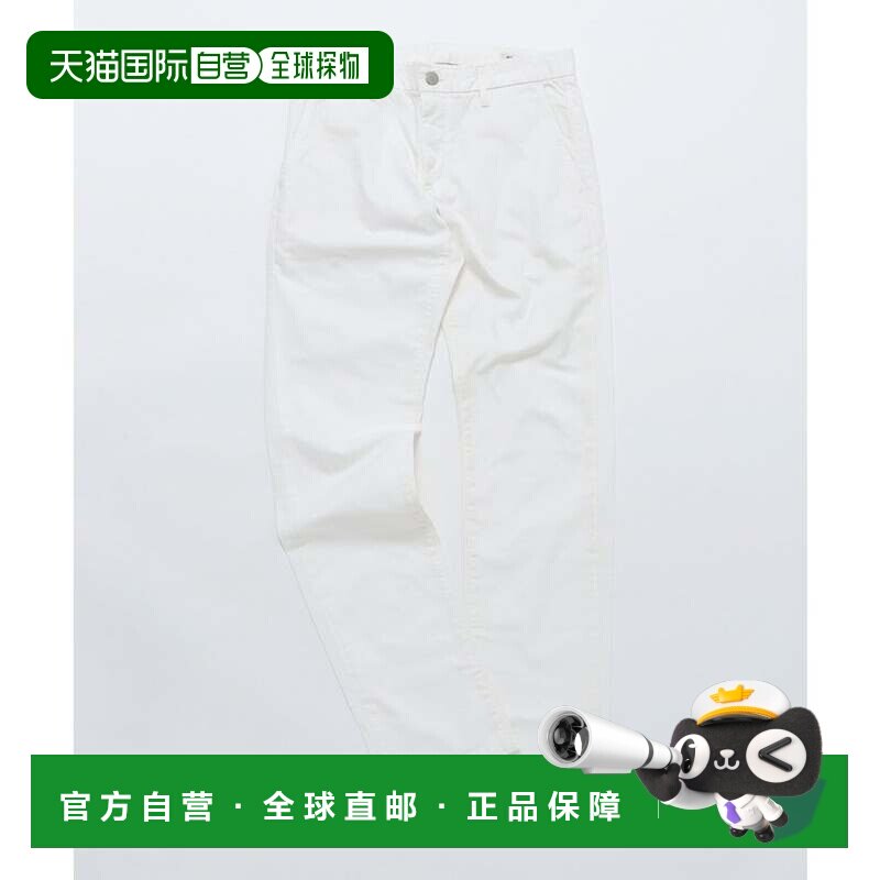 日本直邮GROWN&SEWN Independent Slim Pant 男装白色休闲裤