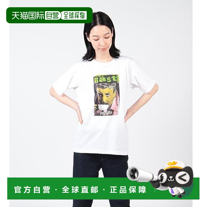 1h可退 日本直邮agnes b. 男女同款艺术家T恤 SL64 TS 40ans 系列