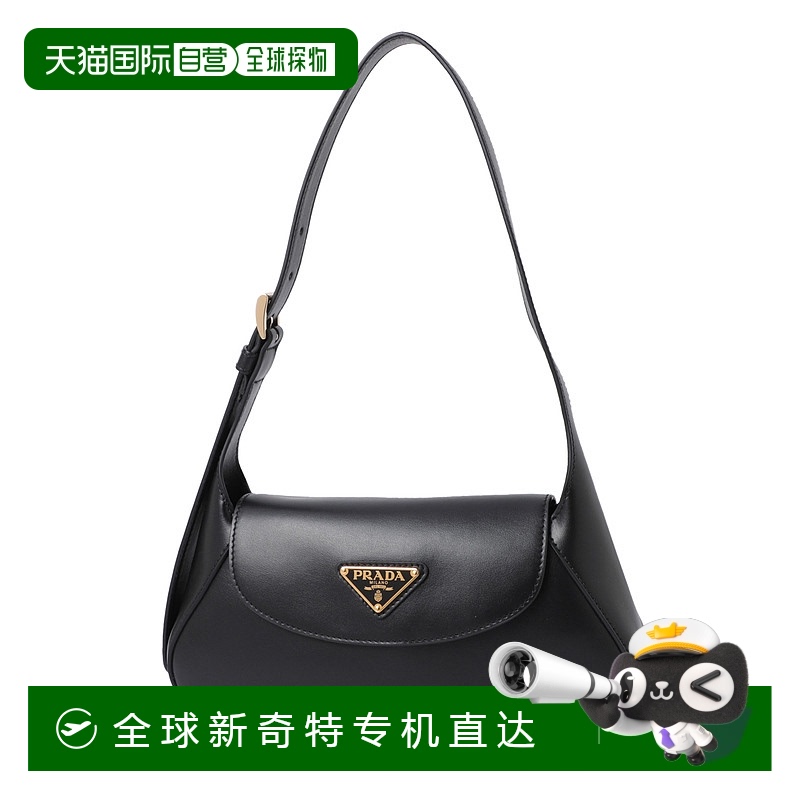 日本直邮PRADA单肩包 2WAY手提包黑色女士 1bd358 vooo 2aix f0