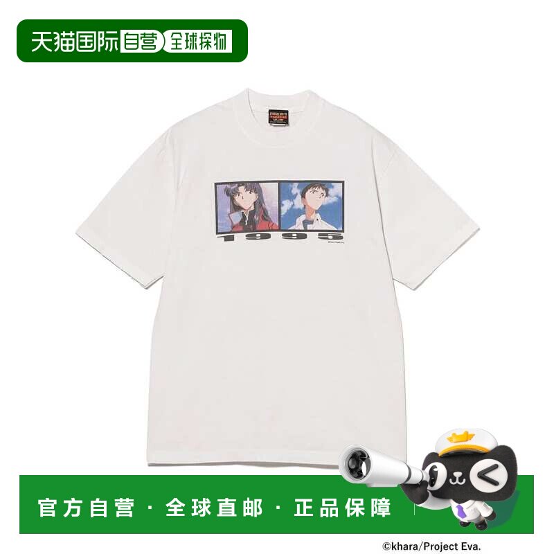 日本直邮EVANGELION:95 男士 重磅全棉T恤 EVA0077 背面英文台词图片