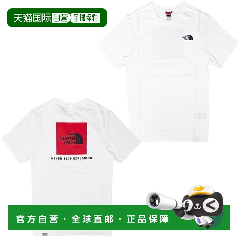 日本直邮 The North Face 红色盒子短袖T恤 [NF0A2TX2/NF0A87NP]