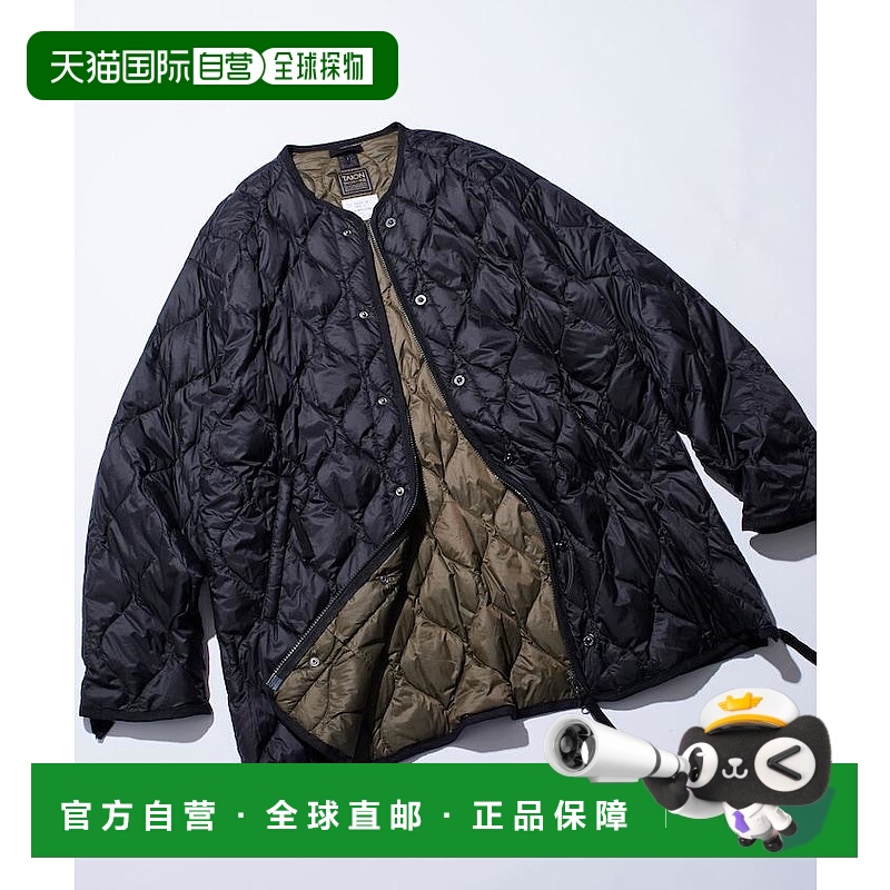 1h可退 日本直邮TAION 男装 M65宽松羽绒外套 软壳双拉链设计 125