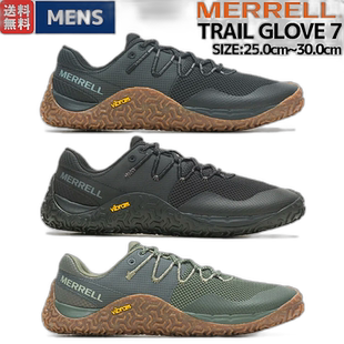 日本直邮Merrell Trail Glove 8 男士轻便赤足鞋适合越野跑 露营