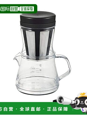 【日本直邮】Akebono曙产业咖啡机 Stron 400 黑色 滴萃两用套件