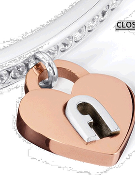 日本直邮FURLA LOVING 挂锁手链 S 号不锈钢 FJ0809BTS 银色配件