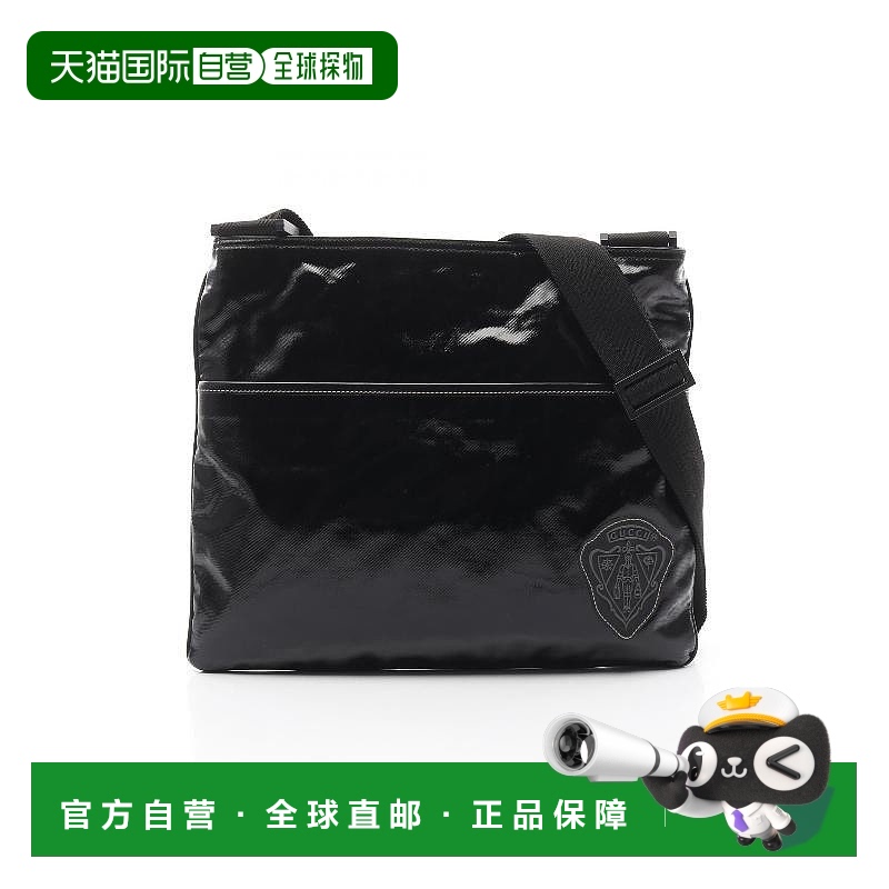日本直邮中古Gucci古驰男包A级95新Shoulder bag肩包涂层/防水帆