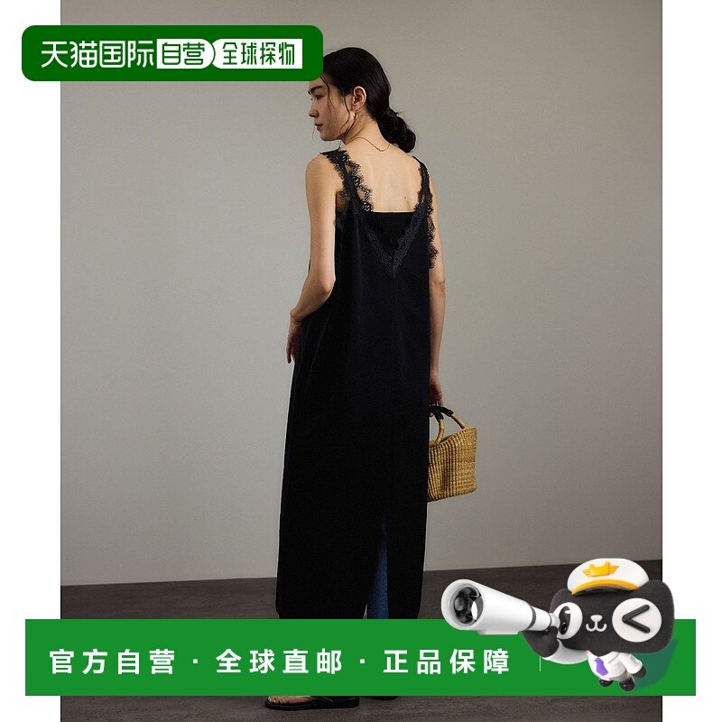 1h可退 日本直邮SALON adam et rope' 女士 复古蕾丝吊带连衣裙 2