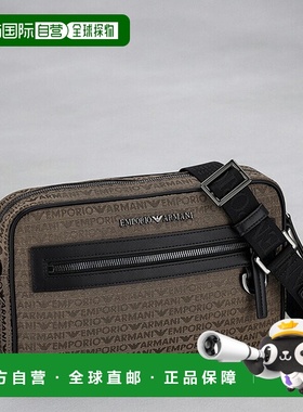 日本直邮Emporio Armani 单肩包 男士 EM001210-AF13823 棕色
