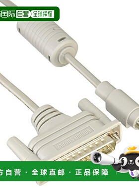 【日本直邮】三和 KRS-406M2K 迷你DIN8针 公头-公头 Dsub25针 2