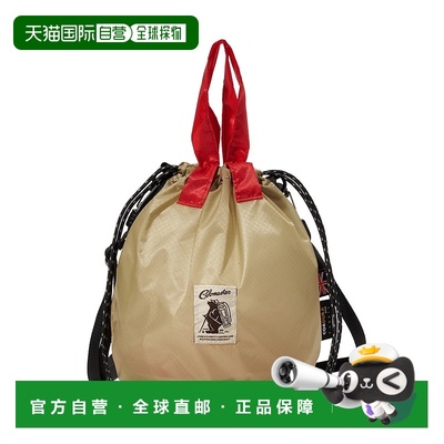 日潮跑腿COBMASTER COB-CR KINCHAKU 尼龙抽绳手提包 Beige FREE
