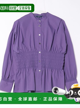 1h可退 日本直邮soffitto 女士修身腰部弹力衬衫 A0543FB205格纹