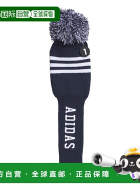 日本直邮adidas-阿迪达斯三条纹驾驶员头盖（JTY34）高尔夫头盖ad