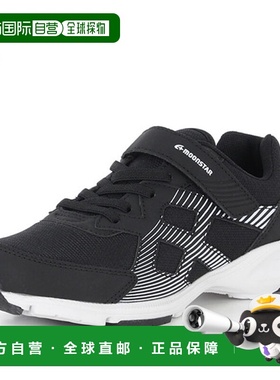 日本直邮Moonstar 青少年鞋 Aero Glide AG J001 黑色 MOONSTAR 1