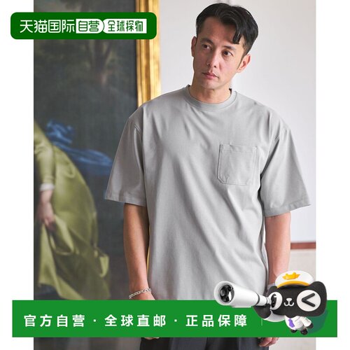 日本直邮green label relaxing 男装 半袖T恤 3/2 WORKS联名款 32