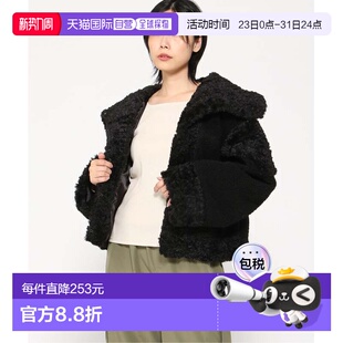 Fur 日本直邮Guess Faux Oversize Coat外套皮草上衣 EZRA