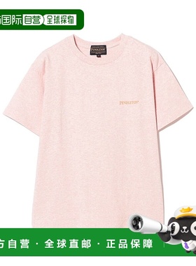 1h可退 日本直邮PENDLETON 女士后背印花宽松T恤 93080003964