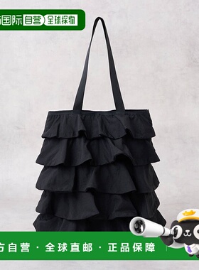 1h可退 日本直邮LANVIN en Bleu 女士 花边层叠设计托特包 356600