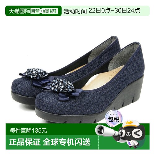 日本直邮高跟鞋 坡跟鞋 FIRST CONTACT 坡跟鞋 女 鞋跟5.5cm 396