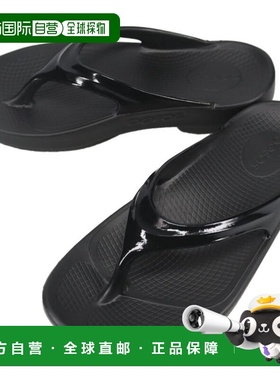 日本直邮OOFOS 女士 Oolala 凉鞋黑色2000070050182