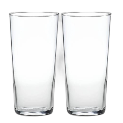 日本直邮TOYO SASAKI GLASS东洋佐佐木透明玻璃杯长款400ml2