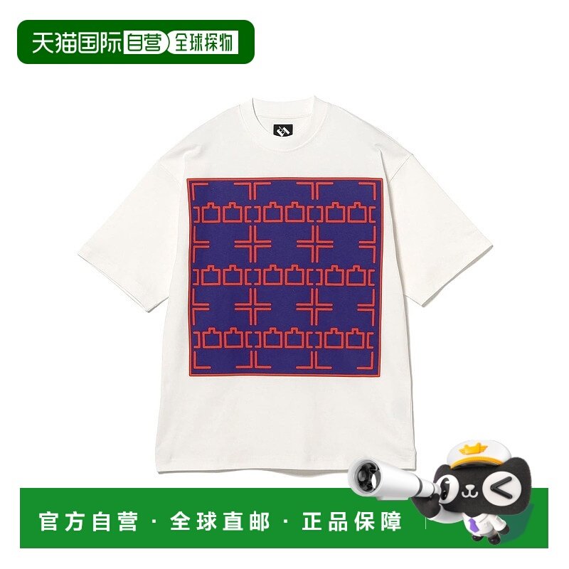 1h可退 日本直邮THE TRILOGY TAPES 男士印花图案T恤 75081072356