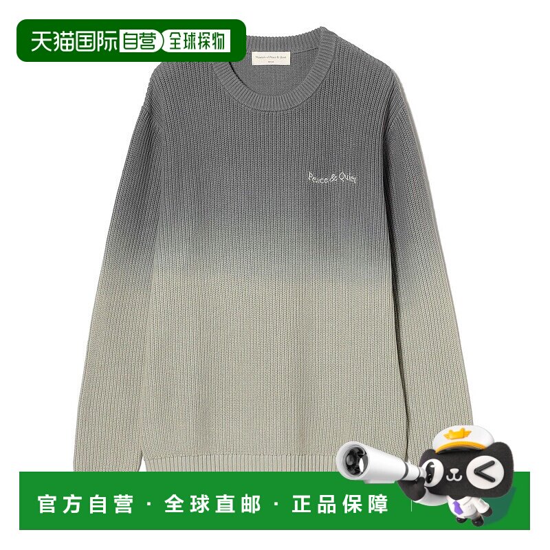 1h可退 日本直邮Museum of Peace & Quiet 男装 渐变染色针织毛衣