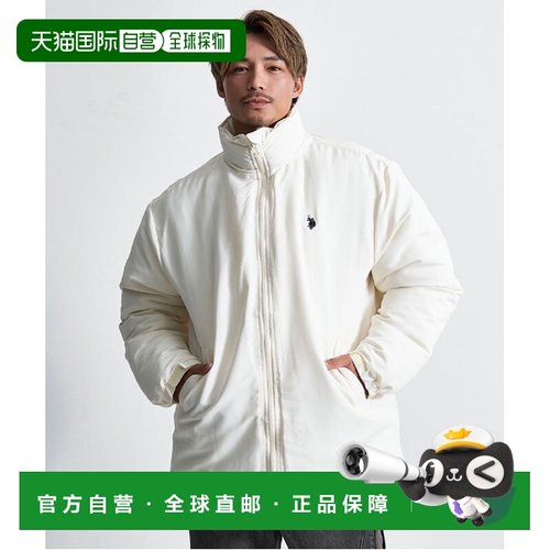 日本直邮U.S. POLO ASSN. 男女同款 中绵外套 全拉链 PLM53800