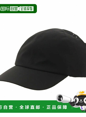 日本直邮TIGORA 男女通用陆地/跑步轻便透气帽 TR-3R3195CPBK 黑