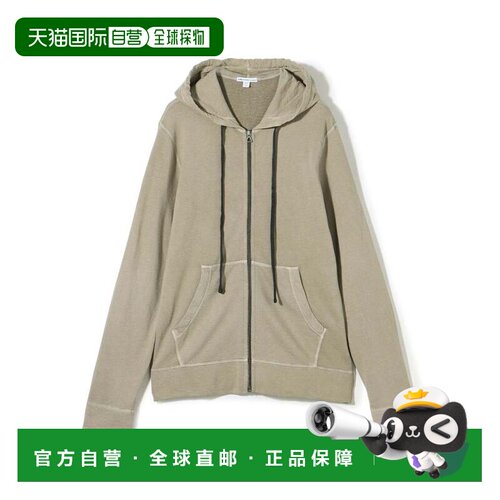 日本直邮JAMES PERSE Back Pile Sweat 拉链连帽卫衣